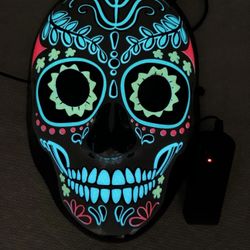 Mask Of Death Halloween Mask We With Lights.