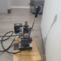 VINTAGE WORKING KINGSLEY Co. Model (W60) Hot Foil Embossing Machine