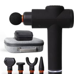 NEW Sharper Image (contact info removed) Power Percussion Deep Tissue Massager - Gray