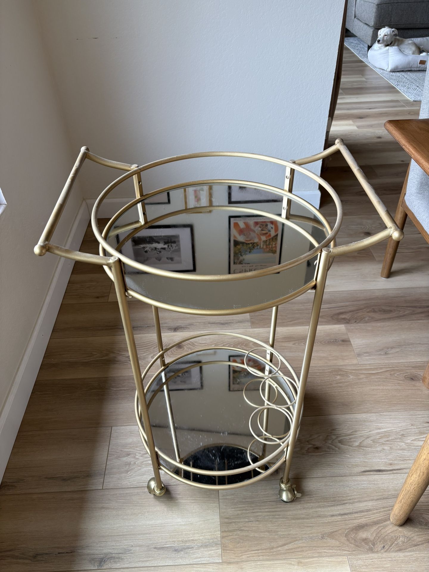 Gold Bar Cart