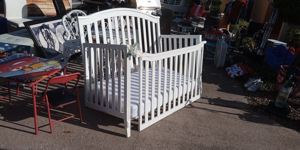 Crib With Mattress