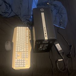 Pc/led Keyboard/wireless Mouse 