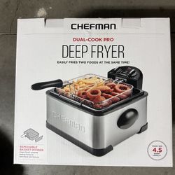 ChefMan Dual Cook Pro Deep Fryer $60