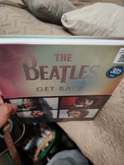 Beatles Hard Cover Book Get Back 