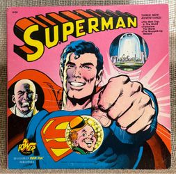 Superman 1975 Power Records Superman LP $55.00