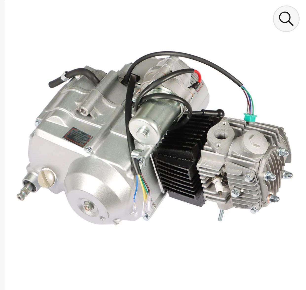 125cc 4 Stroke ATV Semi Auto Engine Motor ATV Quad Go Kart 3-Speed w/Reverse UTV