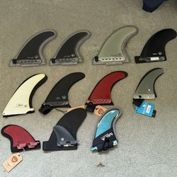 Assorted Surfboard Fins - FCS, Futures, and More!