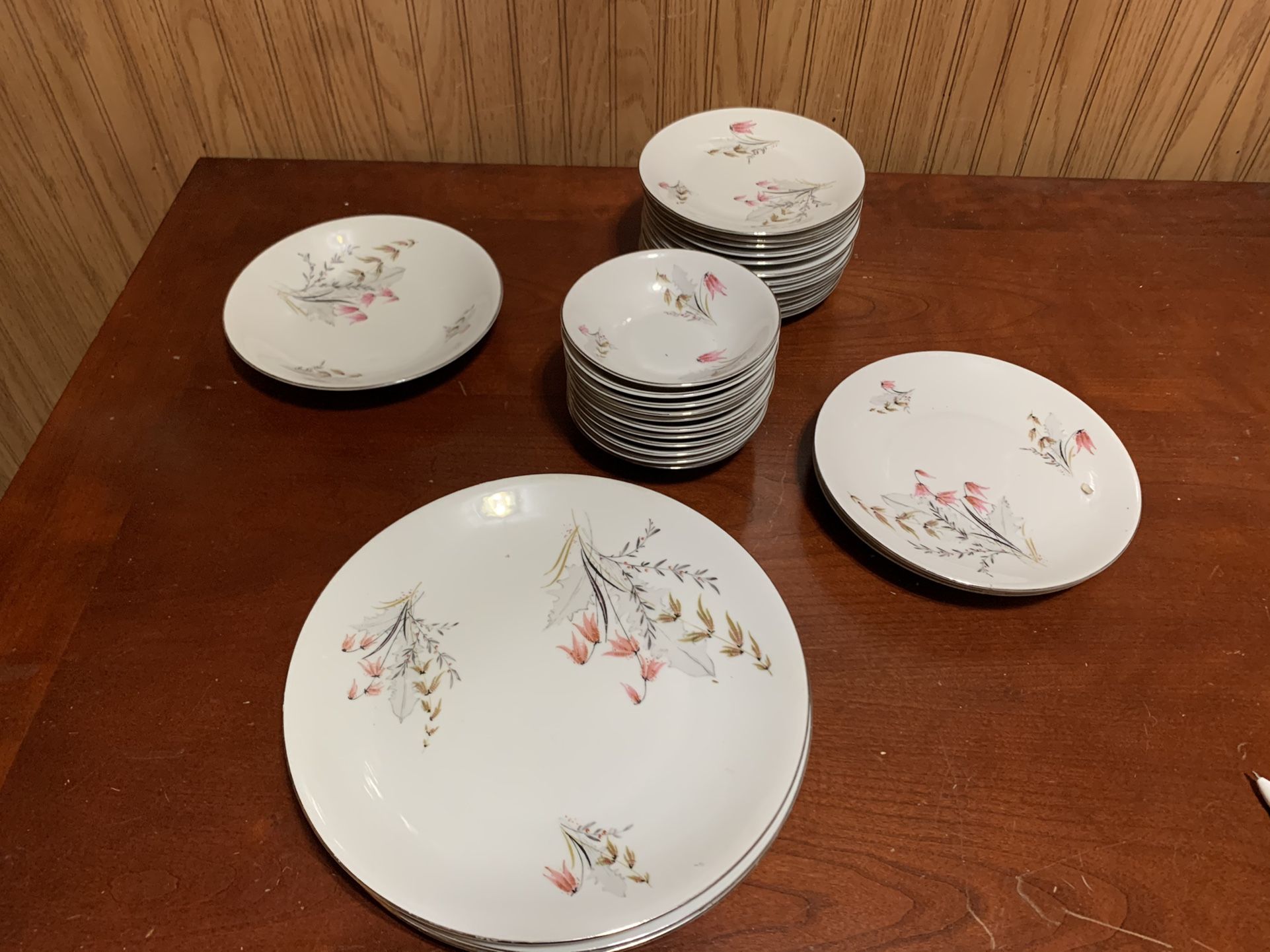 2- Royal Duchess Fine China “Mountain Bell “ 7 1/2” salad plate
