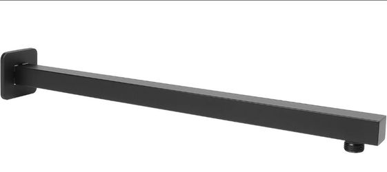 Shower Arm, Rain Shower Head Extension Extender, With Flange  20inch Matte Black