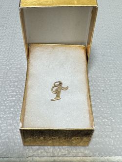 14k Letter “T”