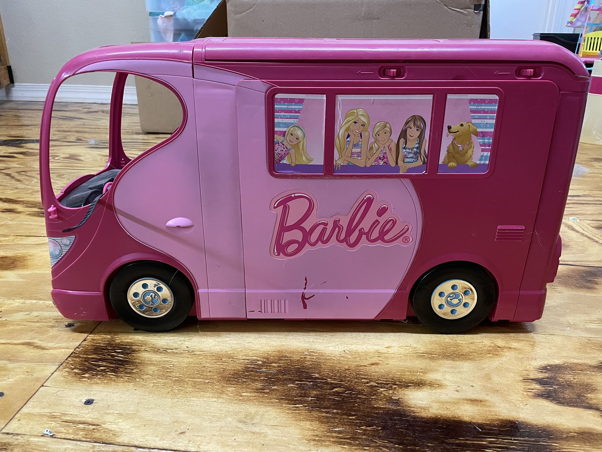 Barbie rv camper