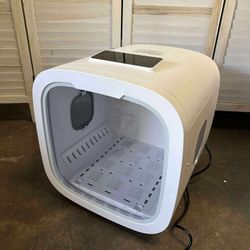 52L Automatic Pet Dryer Box with 5 Modes, Hands-Free Pet Grooming Dryer for Cats & Dogs, Adjustable Temperature & Wind Speed, Low Noise, Safety Featur