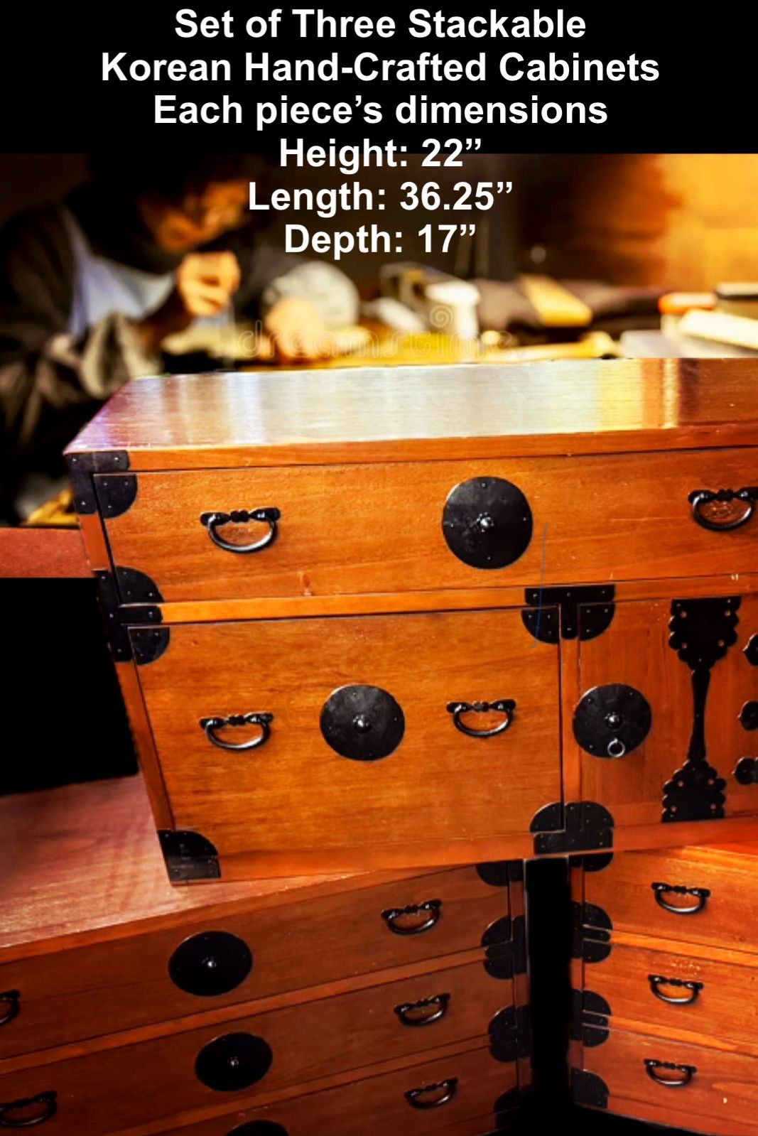 Korean Hand-Crafted Chests