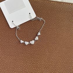 Bracelet Sterling Silver Moissanite 