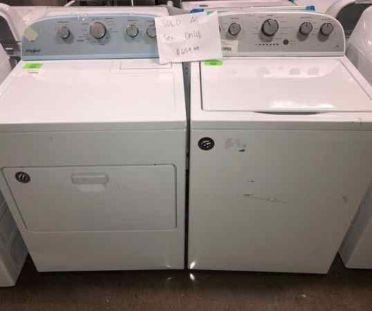 Brand New Whirlpool Washer/Dryer Set 21 J