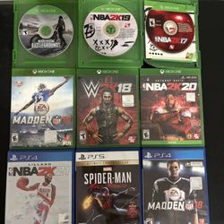 Video Games for Trade Xbox One/PS5/PS4