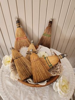 Charming Vintage whisk brooms