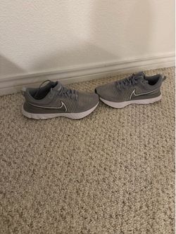 Mens Nike react infinity run flyknit 2 grey size 9
