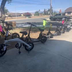 Electric Bikes And Scooters 