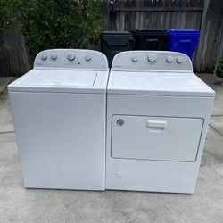 whirlpool washer and dryer gas heavy duty super capacity good condition delivery and installation available 