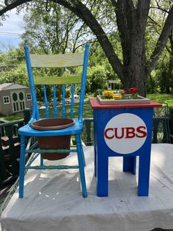 Custom Chair Planter