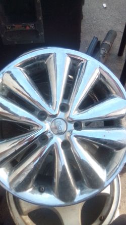 Chrome Alloy Wheel Rim