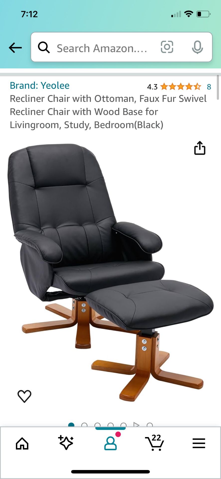 Modern Accent Chair 