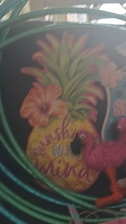 Sunshine On My Mind Pineapple Sign