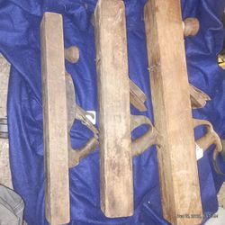 Antique/Vintage Medium - Large/Large/Xtra Large Wooden Block Planers 