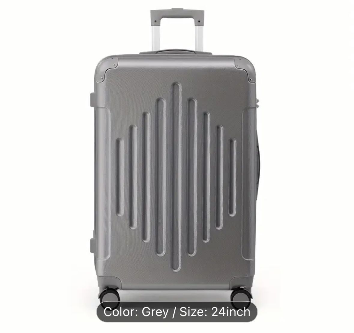 Brand New 24” Spinner Suitcase 