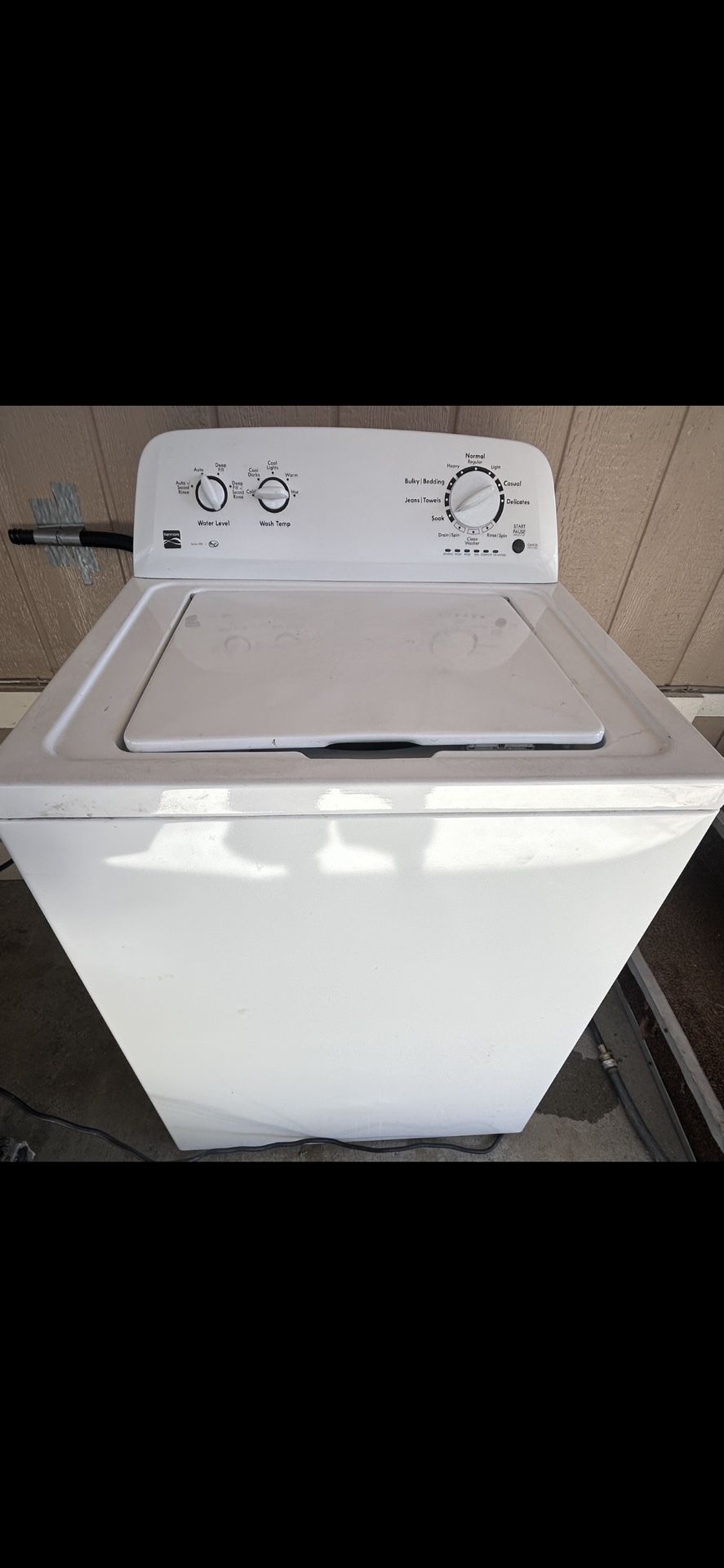 Washer. Kenmore (Whirlpool) Top Load Works Great. Can Deliver