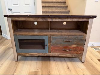 2 drawer, 1 door 52” TV stand