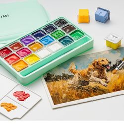HIMI Gouache paint set