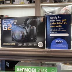 Blackmagic Pocket Cinema Camera 6K G2 (Located In Downey, CA)