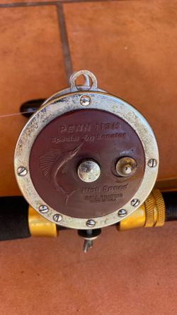 Penn 113H Senator rod and reel $150.00  CASH, TEXT FOR PRICES.