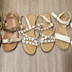 Open Toe Flat Sandels Womens