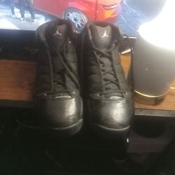 New Nike Air Jordan Laney 23 All Black Stealth Jumpman Team Leather Size 12