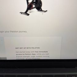 Peloton Bike+ w/Matt And Accessories 