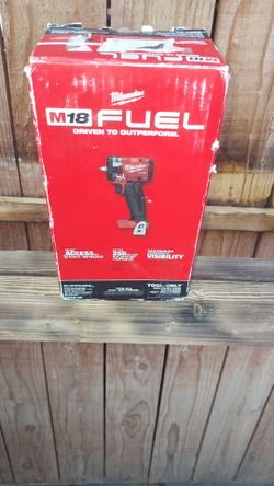 Milwaukee
M18 FUEL GEN-3 18V
Lithium-lon Brushless
Cordless 3/8 in. Compact
Impact Wrench with Friction
Ring (Tool-Only)