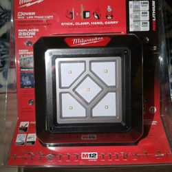 New Milwaukee ROVER M12 LED flood light. 