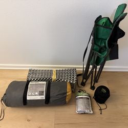 REI 4-Person Camping Set - Complete Starter Kit (Half Dome 4)