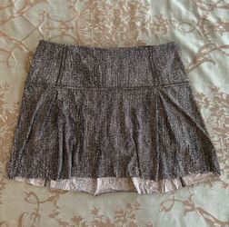 Lululemon Lost In Pace Athletic Skirt (Tall) (15”) Air Time White Black Size 10