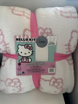 Hello Kitty Twin Blanket