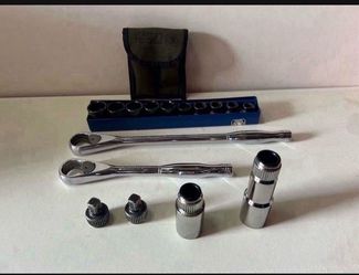 Matco 3/8” Pass Through Ratchets And Socket Set MM $450