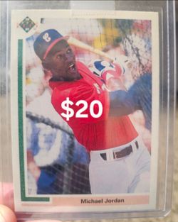 1991 Upper Deck Michael jordan baseball Rc card