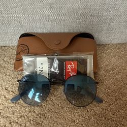 Ray Ban Round Metal Sunglasses