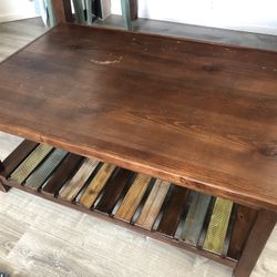 Wood Coffee Table 