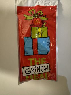 NEW MCDONALD GRINCH MEAL SOCKS