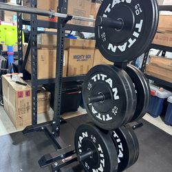TITAN  COMPLETE HOME GYM BUNDLE – READY TO TRAIN! 