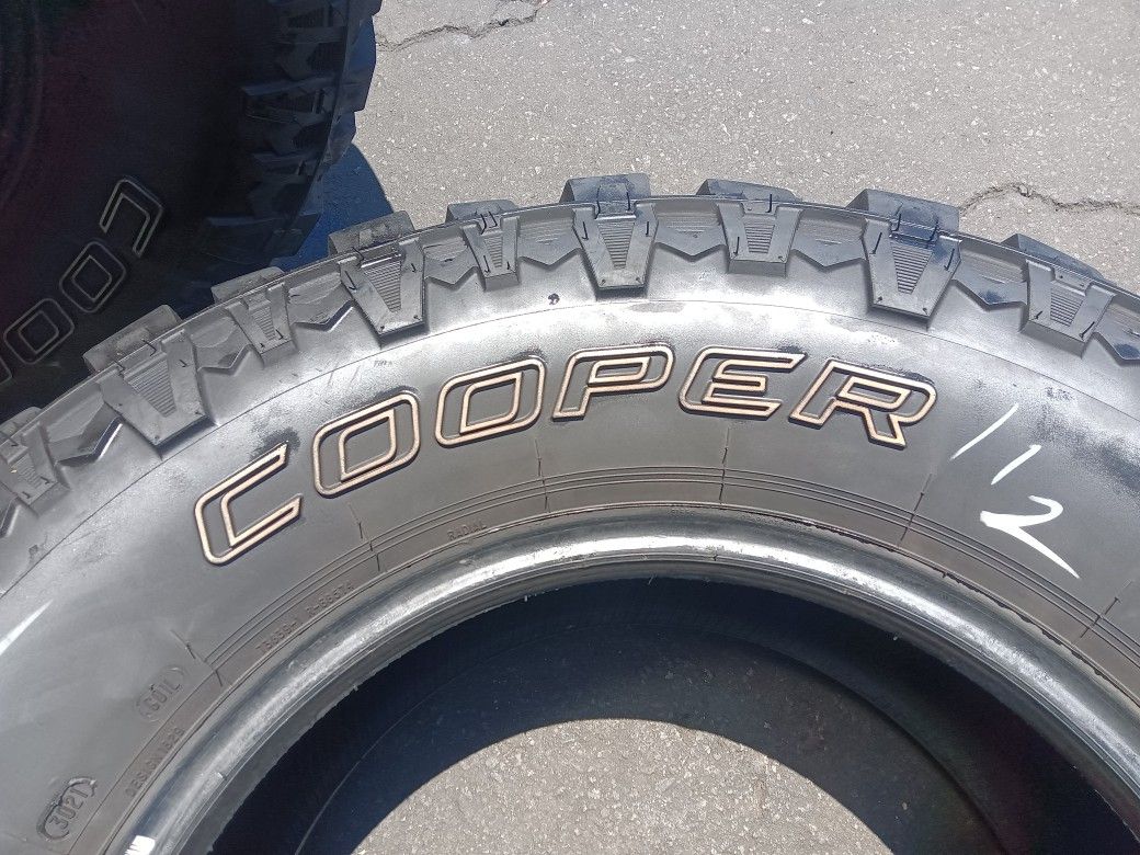 2 Llantas Lt 285 70 R17 Cooper Evolución